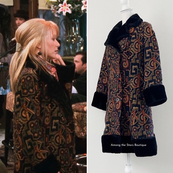 Exceptionally Rare 70s Vintage Tapestry Coat ASO Phoebe Buffay in Friends - Picture 5 of 14
